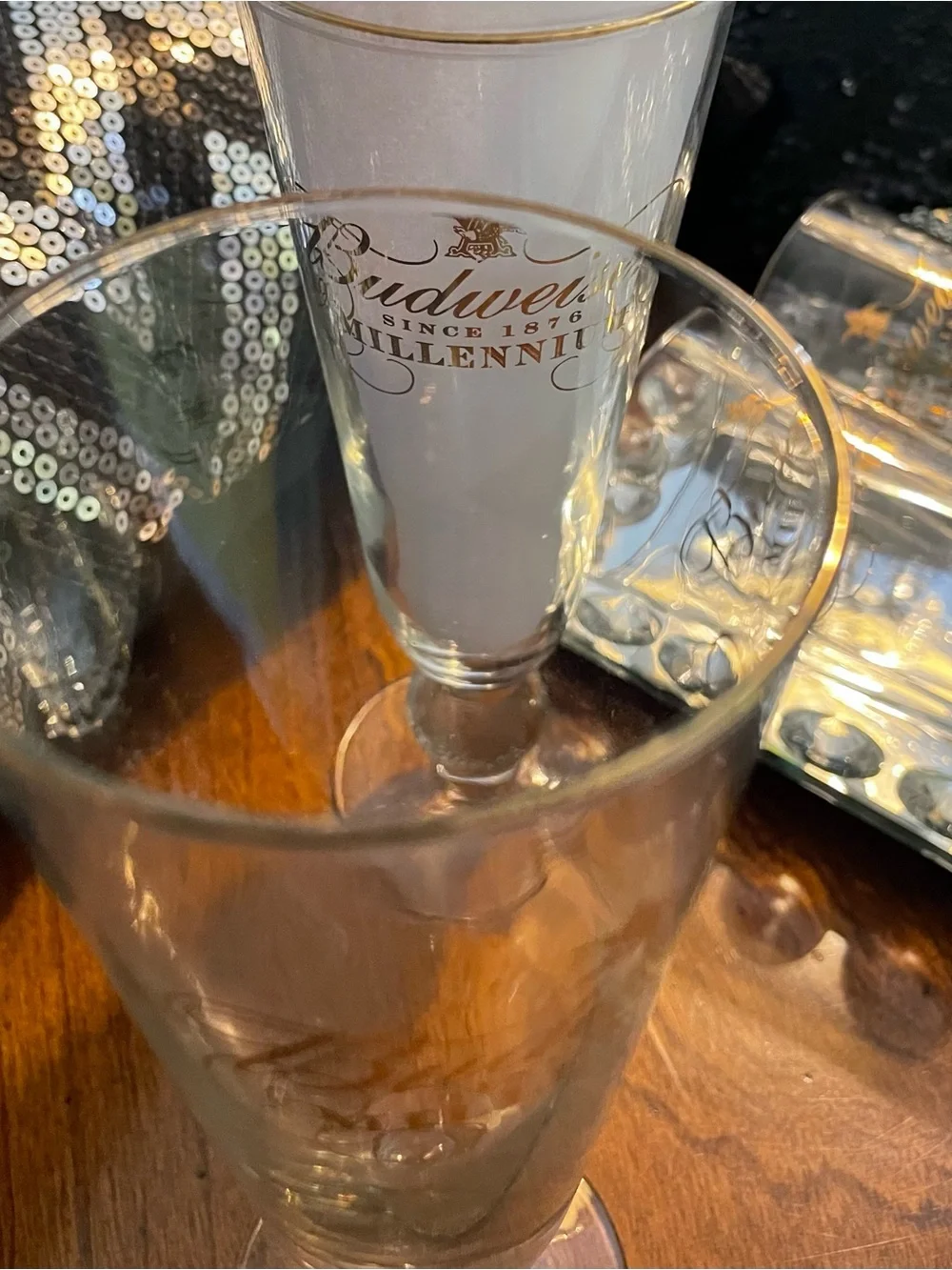 Budweiser four stemmed